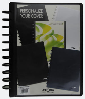 Atoma - album, pour ft A4, en PP, avec 100 pochettes, personnalisable