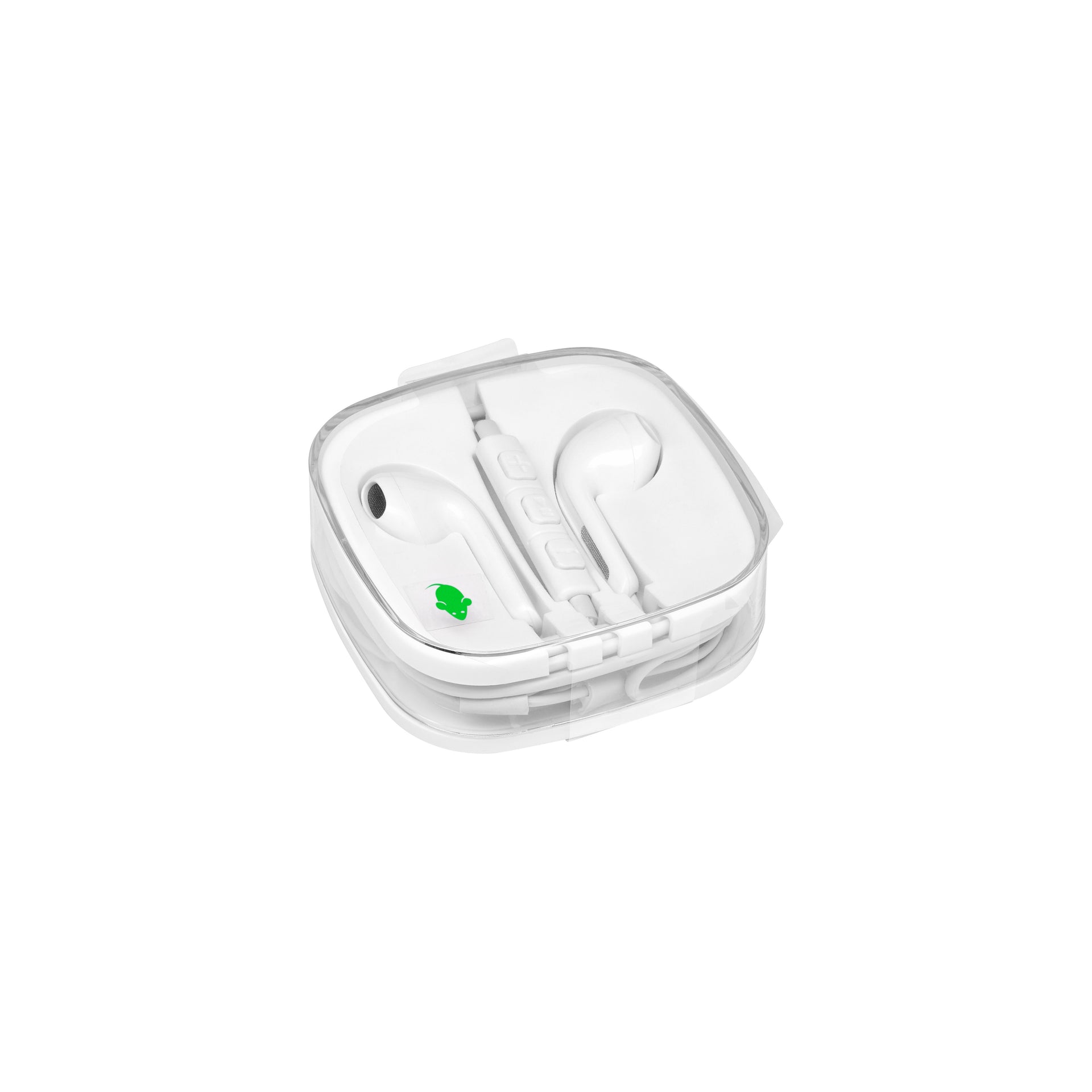 Green Mouse -  Oortelefoon  met 3.5mm jack aansluiting | 5 stuks
