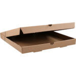 Klika - Pizza Box | Americano Love Food | Golfkarton | 30x30x3cm | Americano | Braun | 150 Stücke