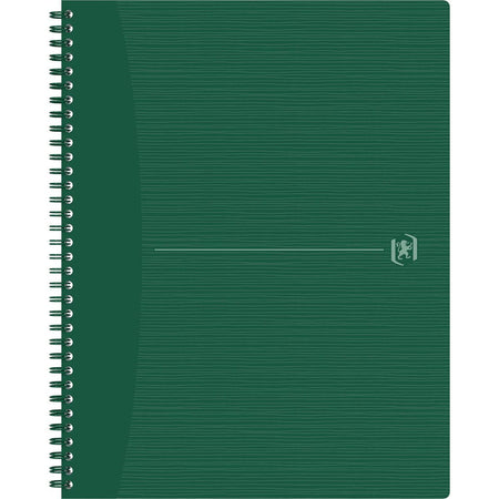 Oxford - Bloc spirale Origin A4+ ligne 140 pages 80gr vert