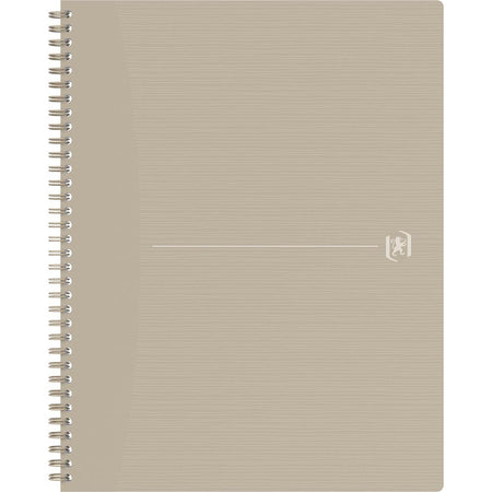 Oxford - Origin Spiralnotizbuch, ft A4+, 140 Seiten, kariert 5 mm, Sand