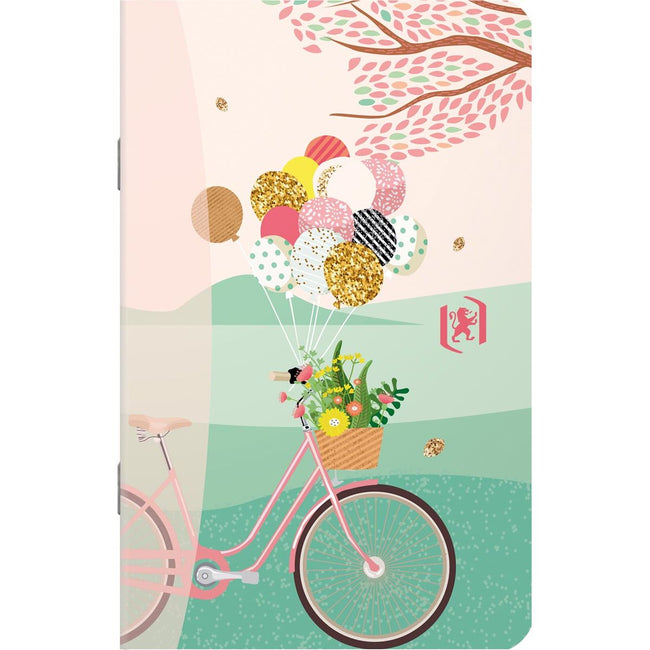 Oxford - Carnet Horizons, pi 9 x 14 cm, 60 pages, ligné, couleurs assorties