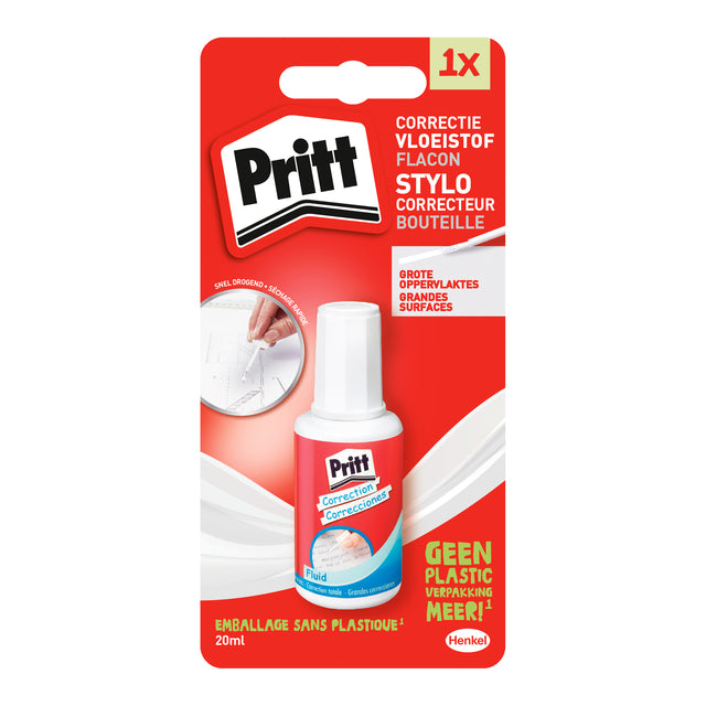 Pritt -  Correctievloeistof Correct-it 20ml blister | 10 stuks