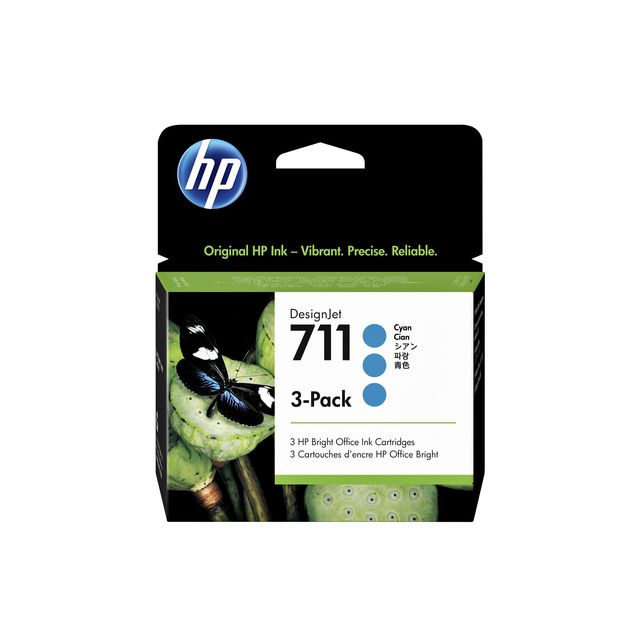HP - Cartouche d'encre cz134a 711 bleue