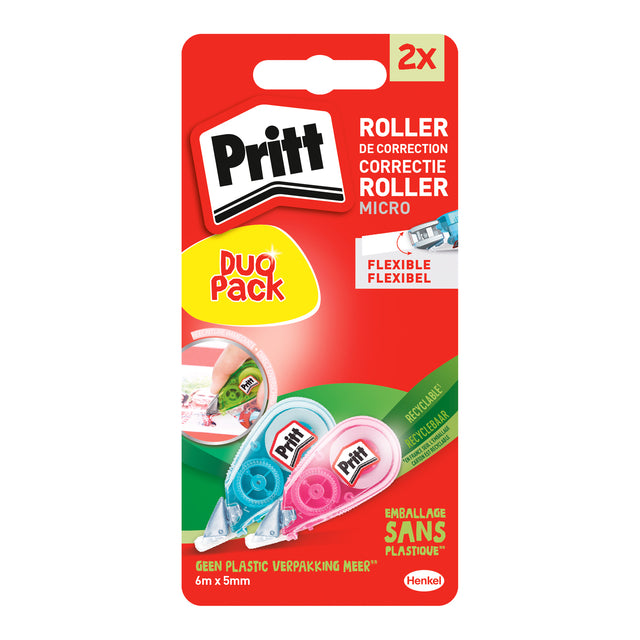 Pritt -  Correctiee Micro Flex 5mmx6m blister 2e halve prijs