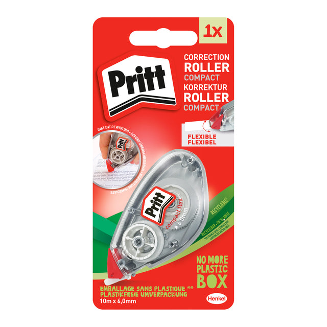 Pritt -  Correctiee Compact Flex 6mmx10m op blister