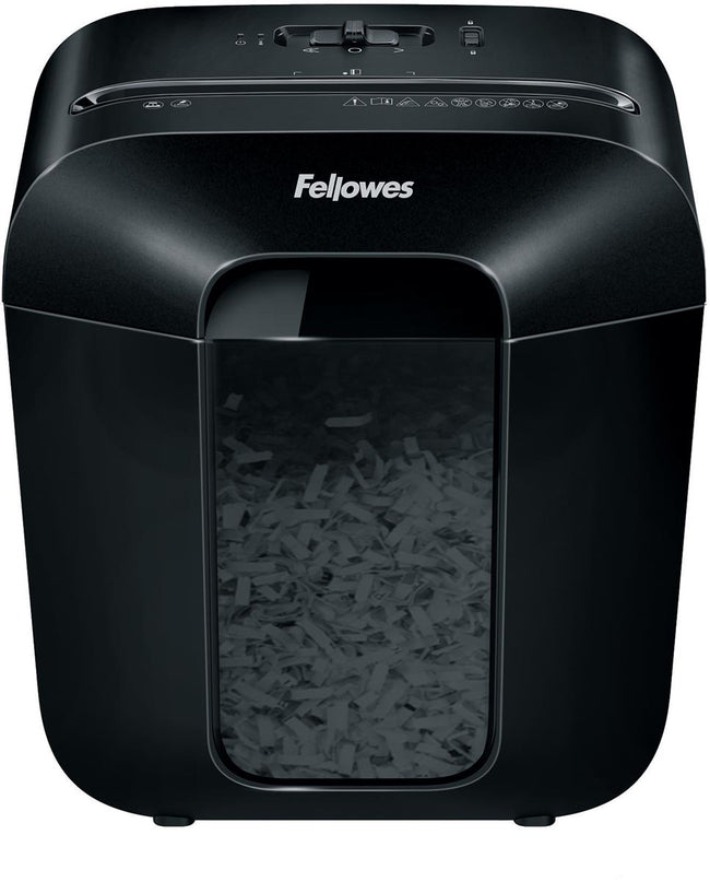 Fellowes - Destructeur de papier lx25 4x37mm noir