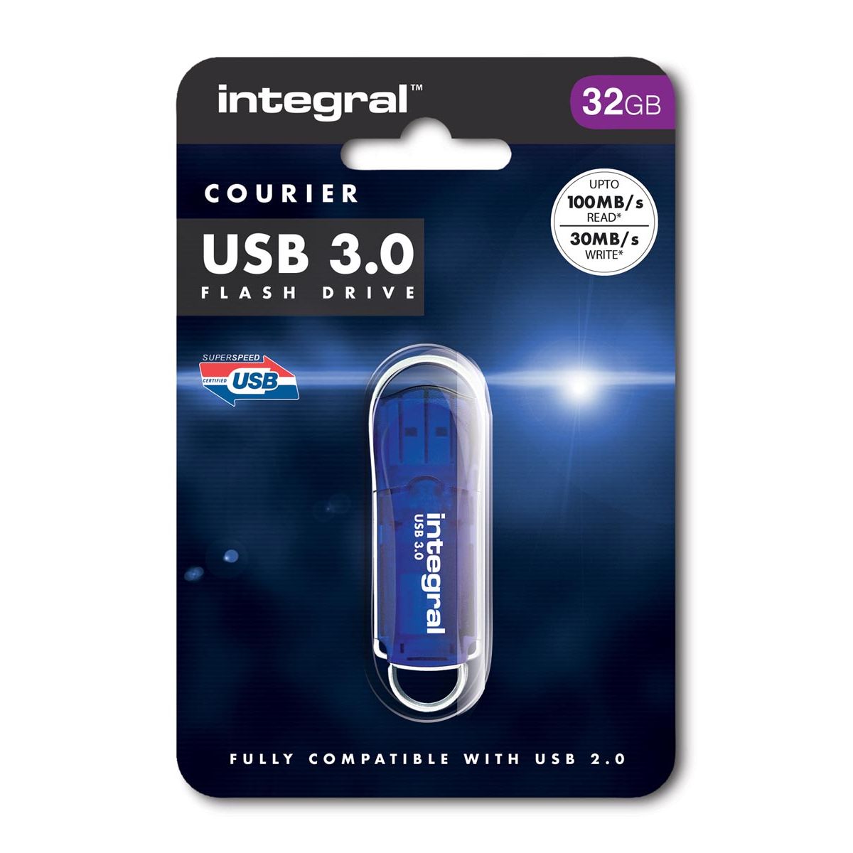 Integral - COURIER USB-Stick 3.0, 32 GB