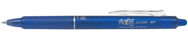 Pilot - Stylo roller friXion clicker moyen bleu
