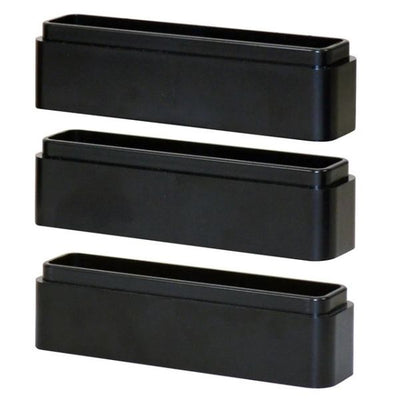 Quantore - Blocs de rehaussement standard pour moniteur noir