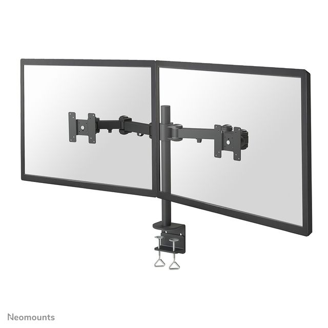 Neomounts - Bras pour moniteur D960D 2x10-27 avec pince noire