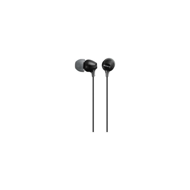 Sony - Écouteur EX15AP basique noir