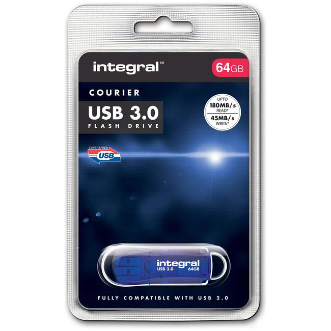 Intégral - Courier USB Stick 3.0, 64 Go