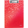 Leitz -  WOW klemmap met omslag, ft A4, rood