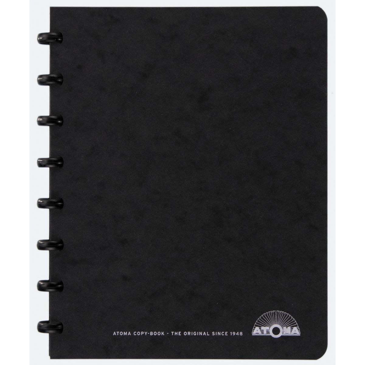 Atoma – Besprechungsbuch, ft A5, schwarz, kariert 5 mm