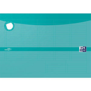 Oxford -  Essentials taksmanager weekplanner, 120 bladzijden, ft A4, aqua
