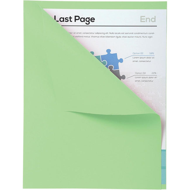 Exacompta -  dossiermap Forever met zichtrand, ft A4, pak van 100, groen
