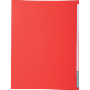 Exacompta -  dossiermap Forever met zichtrand, ft A4, pak van 100, rood