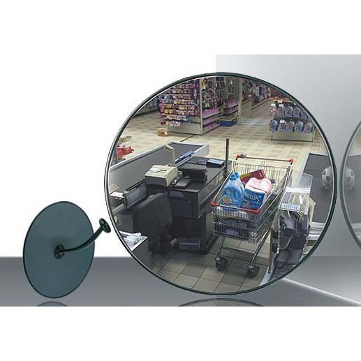 Klika -  Bewakingsspiegel vlak diameter 40cm PMMA