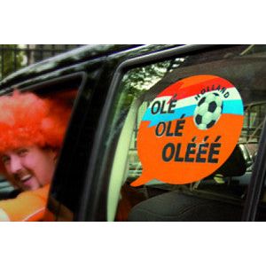 Auto raamsticker olé olé olée !