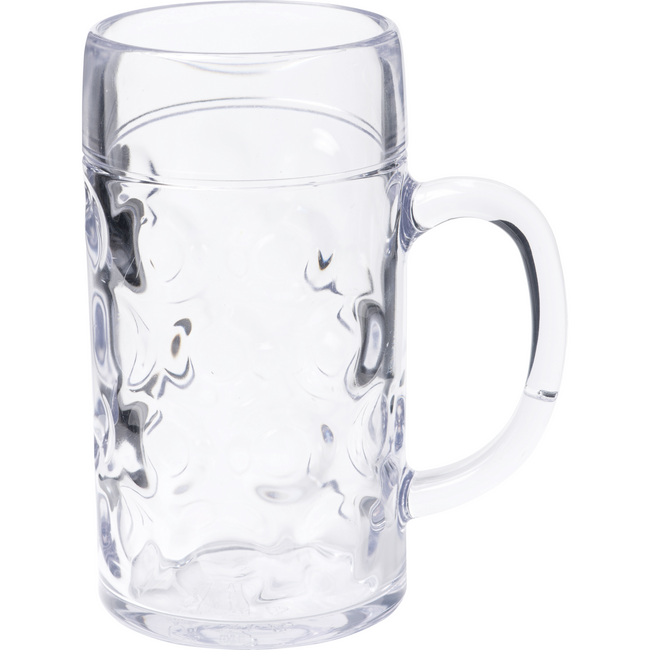 Depa - verre bière Pules | Réutilisable | Incassable | San | 500 ml | 150 mm | Transparent 6 pièces