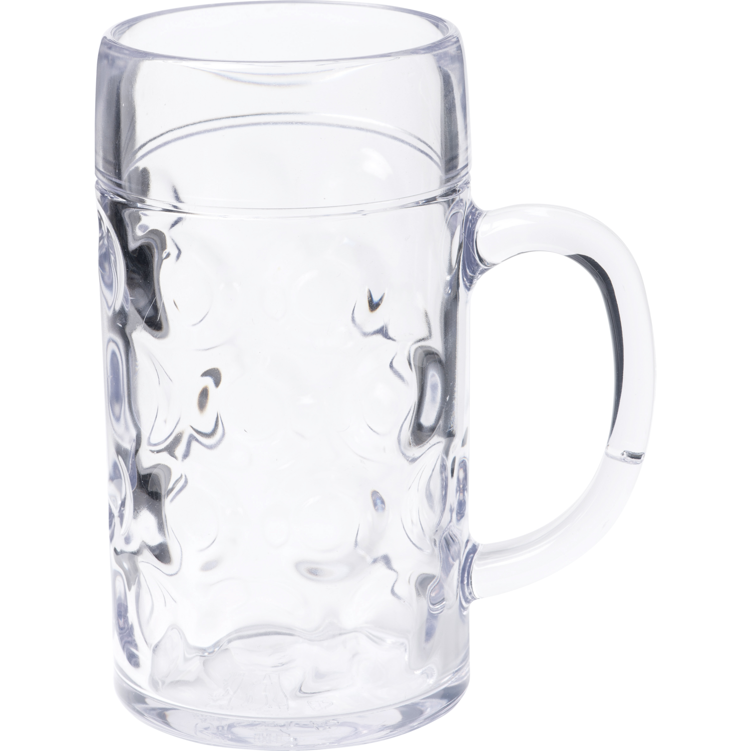 Dépa - Verre | chope de bière | réutilisable | incassable | SAN | 500 ml | 150 mm | transparent | 6 pièces