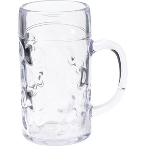 Depa -  Glas | bierpul | reusable | onbreekbaar | sAN | 500ml | 150mm | transparant | 6 stuks