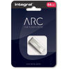 Integral -  ARC USB stick 2.0, 64 GB, zilver