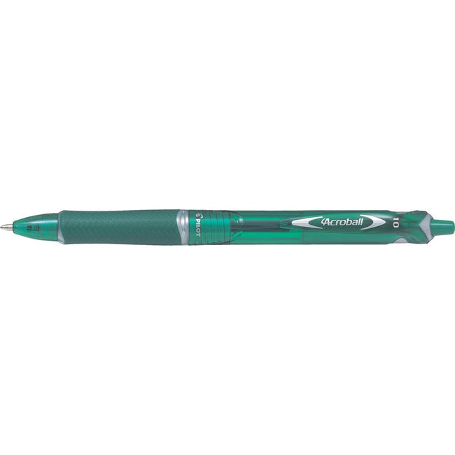 Pilote - stylo à bille Breken Acroball, point moyen, 0,3 mm, vert