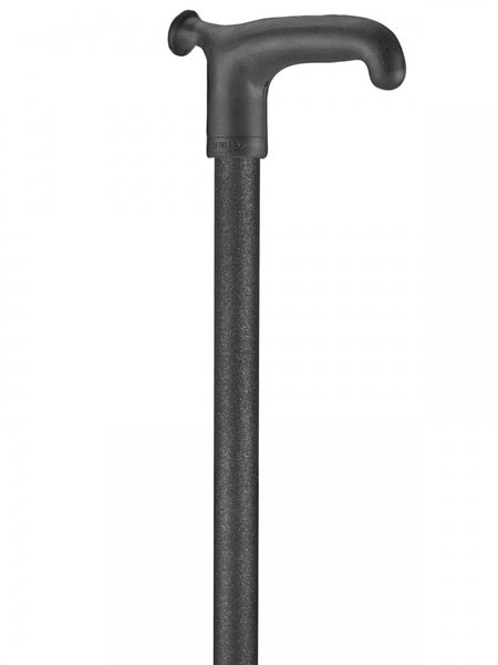 Able2 -  Wandelstok  soft recht zwart