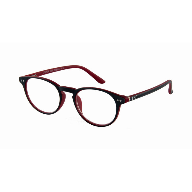 I Need You -  Leesbril  +1.50dpt dokter new grijs-rood