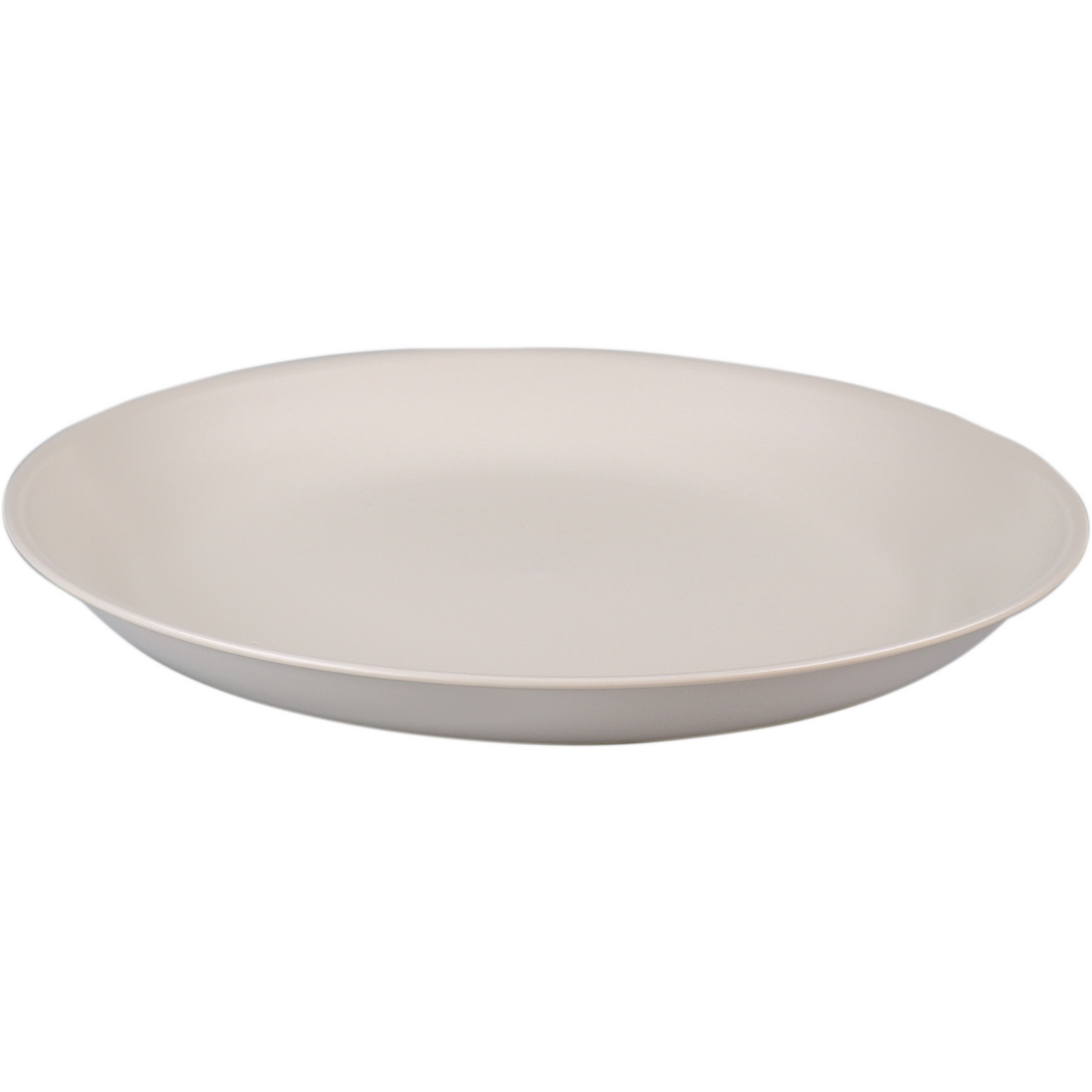 Goldplast - Bord | Mineral | reusable | onbreekbaar | rond | 1-vaks | pP | Ø21cm | taupe | 6 stuks