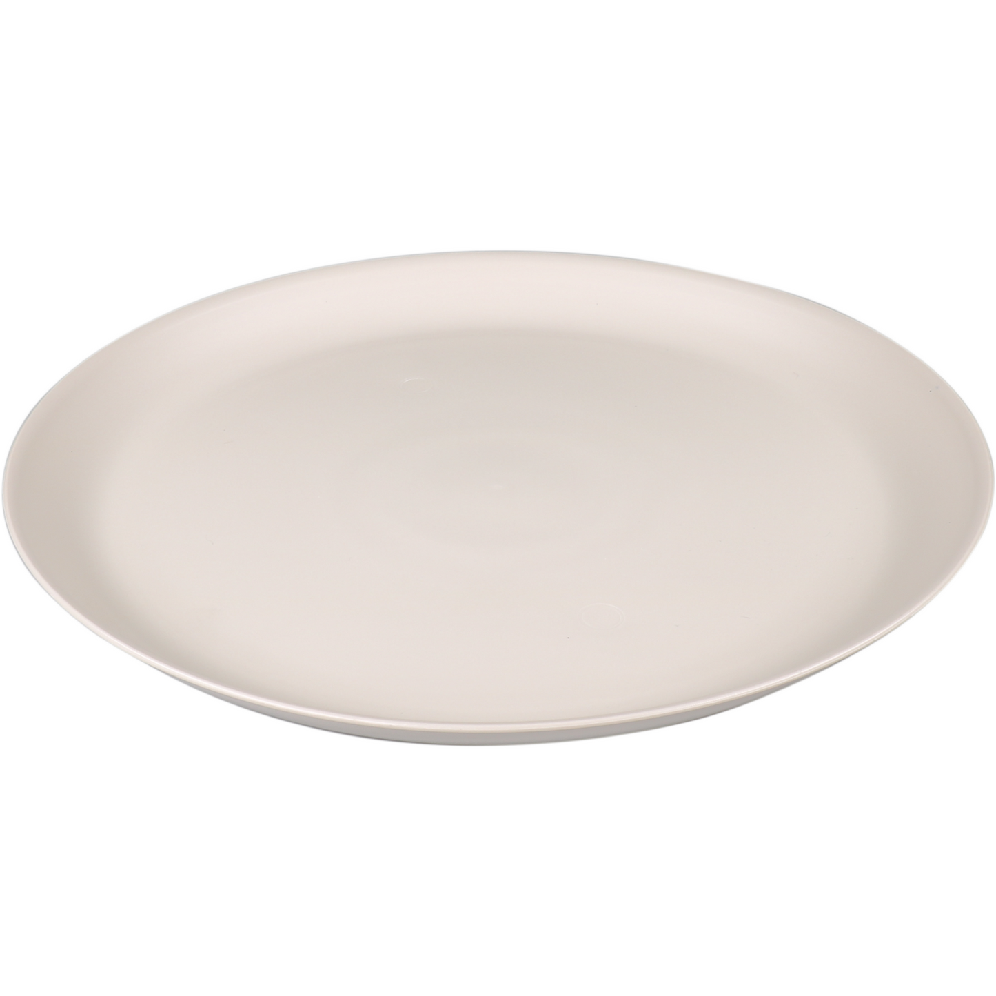 Goldplast -  Bord | Mineral | reusable | onbreekbaar | rond | 1-vaks | pP | Ø27.5cm | taupe | 54 stuks