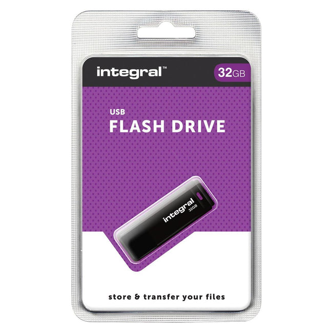 Intégrale - Stick USB 2.0, 32 Go, noir