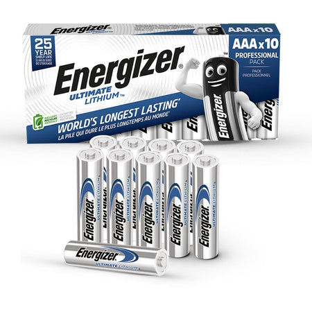 Energizer -  batterijen e Lithium AAA/L92, pak van 10 stuks