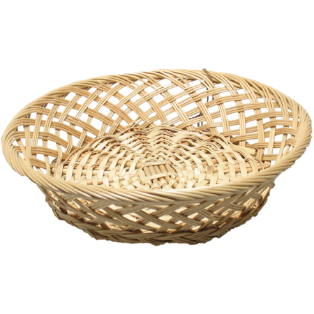 Klika - Korb | Schilf | Ø33cm | 8cm | rund | natürlich | 1 Stk