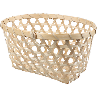 Klika -  Mand | bamboe | 25x19x12.5cm | ovaal | naturel | 80 stuks