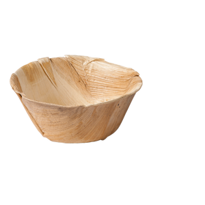 Depa -  Kom | rond | palmblad | Ø14cm | 500ml | naturel | 100 stuks