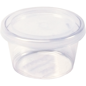 Klika - Bak | PS | 30ml | Plastikbecher | 30mm | transparent | 1000 Stück