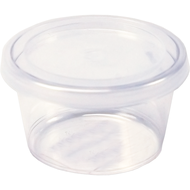 Klika -  Bak | PS | 30ml | kunststof cup | 30mm | transparant | 1000 stuks