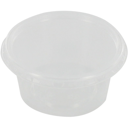 Klika-Bak | PP | 80 ml | Ø72mm | y compris Couvercle | gobelet en plastique | 35mm | transparent | 500 pièces