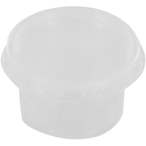 Klika - Bak | PP | 30ml | Ø46mm | inkl. Deckel | Plastikbecher | 38mm | transparent | 500 Stück