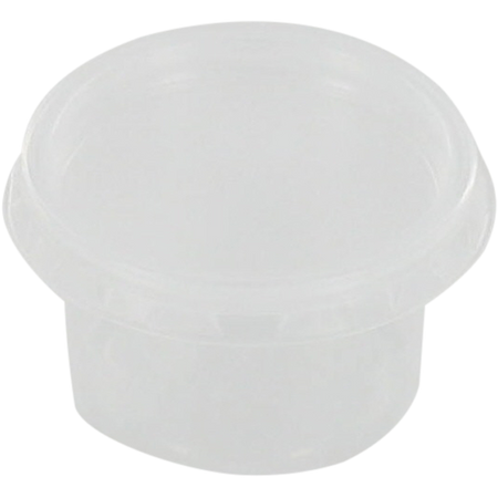 Klika - Bak | PP | 30ml | Ø46mm | inkl. Deckel | Plastikbecher | 38mm | transparent | 500 Stück