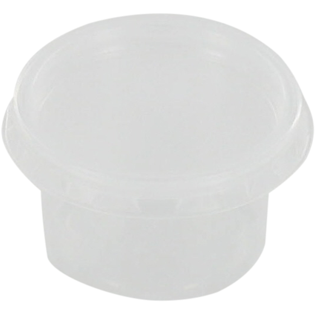 Klika -  Bak | PP | 30ml | Ø46mm | incl. Deksel | kunststof cup | 38mm | transparant | 500 stuks