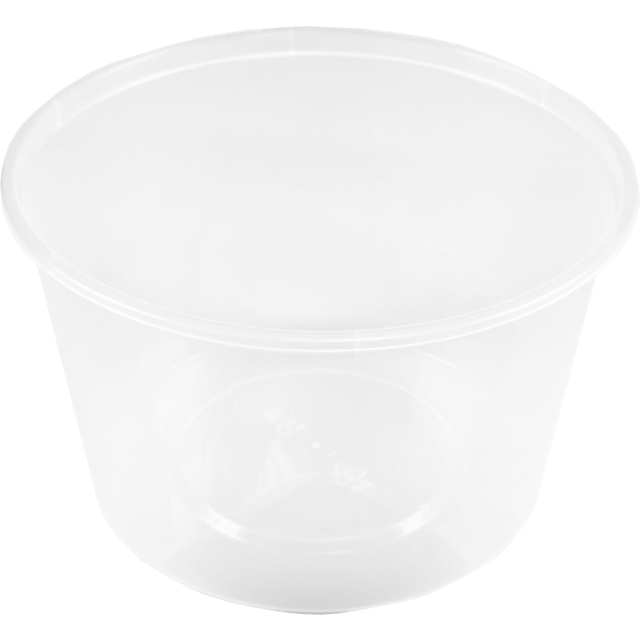 Klika -  Bak | PP | 520ml | Ø119mm | kunststof cup | 74.5mm | transparant | 500 stuks