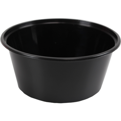 Klika-Bak | PP | 350 ml | Ø119mm | gobelet en plastique | 52mm | noir | 500 pièces