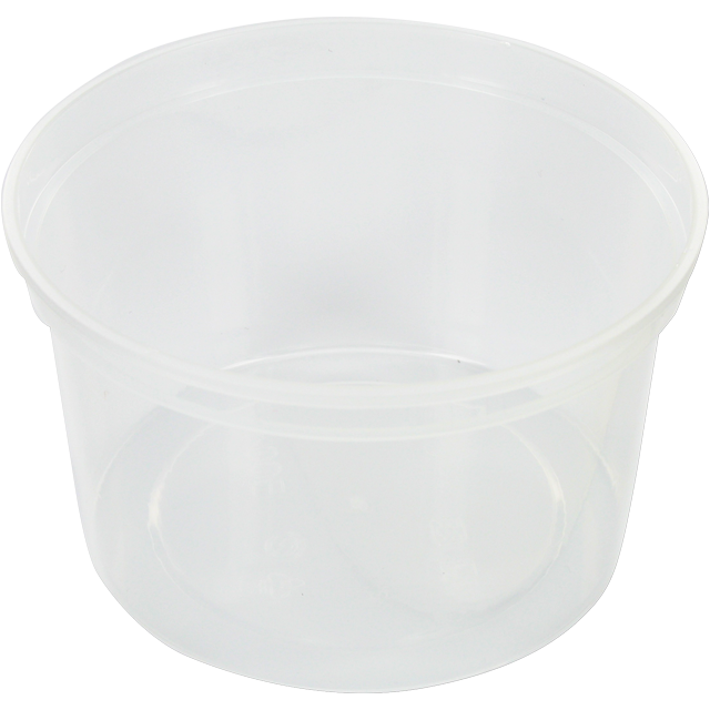 Klika -  Bak | PP | 500ml | Ø115mm | transparant | 500 stuks