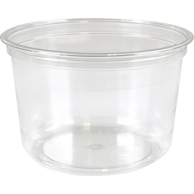 Deli Circle - Tasse | PET recyclé | 550 ml | Ø 117mm | 75,7 mm | transparent | 576 pièces