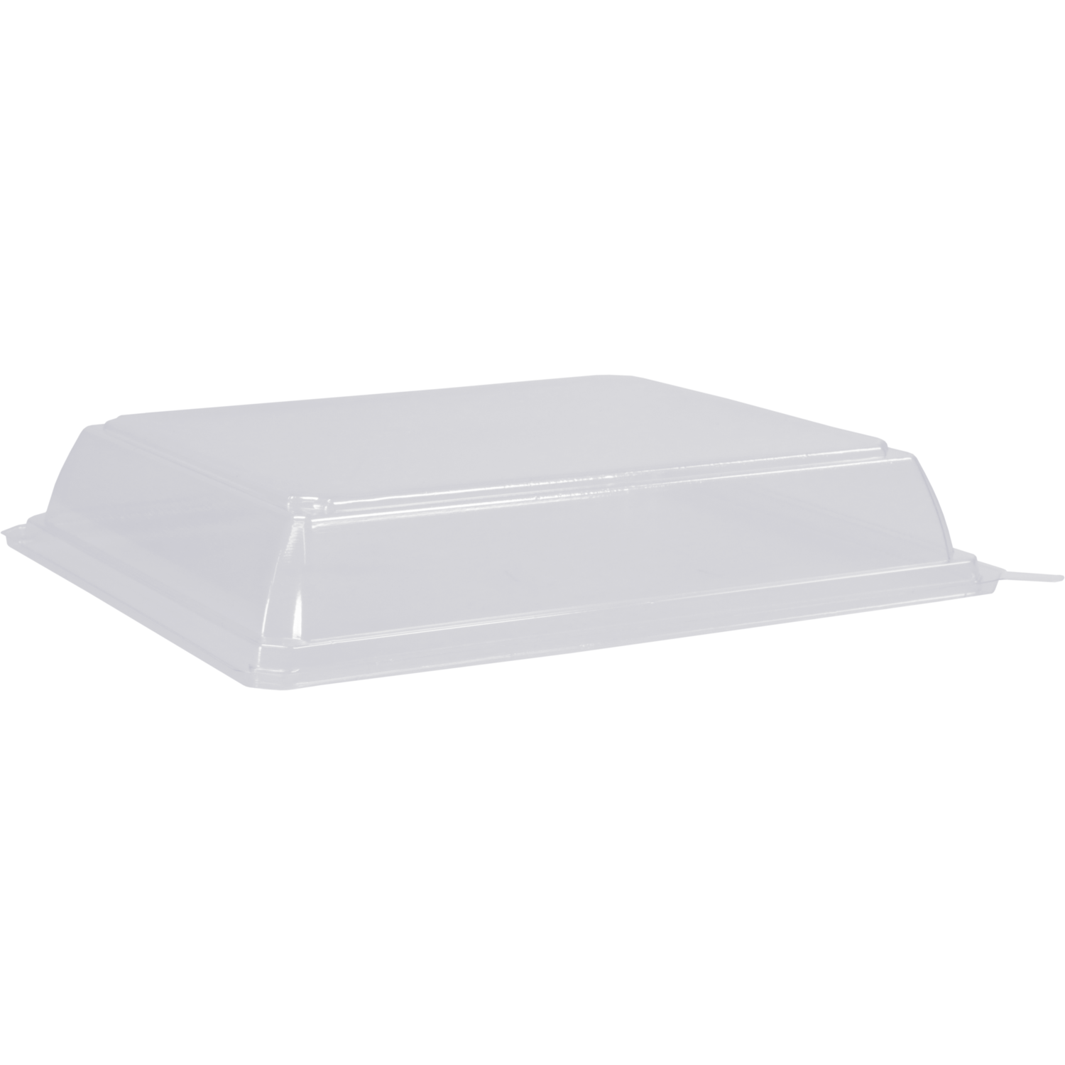 Klika - Deckel | Sushi-Tablett | Recyceltes PET | 166x138x28mm | transparent | 600 Stück