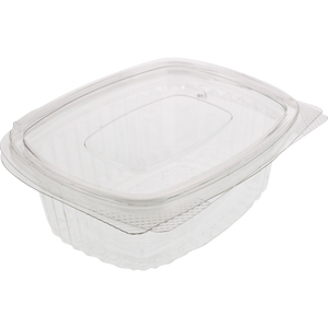 Klika - Bak | Recyceltes PET | 375ml | Salatschüssel | 144x115x50mm | transparent | 750 Stück